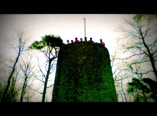 Der Turm - ein Symbol fr die entscheidende Schlacht im Bauernkrieg